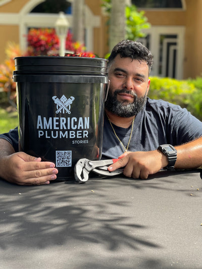 American Plumber Stories X Pfister 5 Gallon Bucket