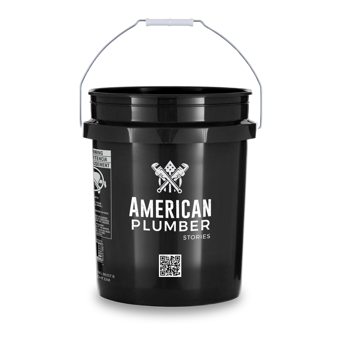 American Plumber Stories X Pfister 5 Gallon Bucket